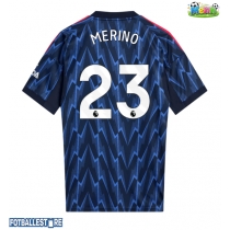 Arsenal Mikel Merino #23 Bortedrakt 2025-26 Kortermet